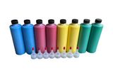 Set of Eight Bottles Paints - 8 oz each